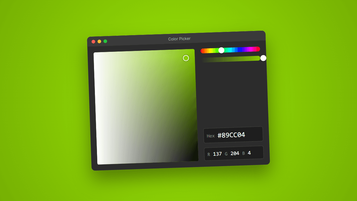 Brat Color Code - The Official Brat Green Hex Code (#89CC04)