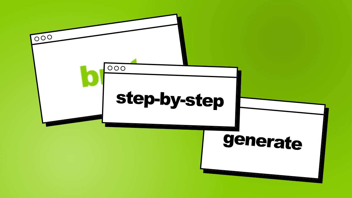 How to Make Brat Text - Step-by-Step