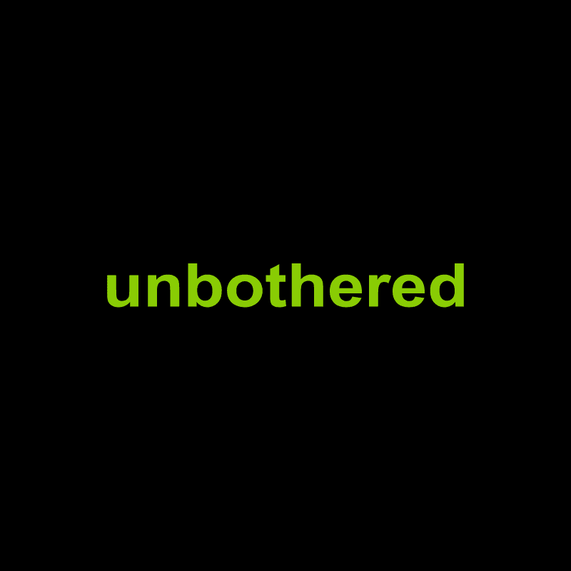 black brat generator style unbothered with green text