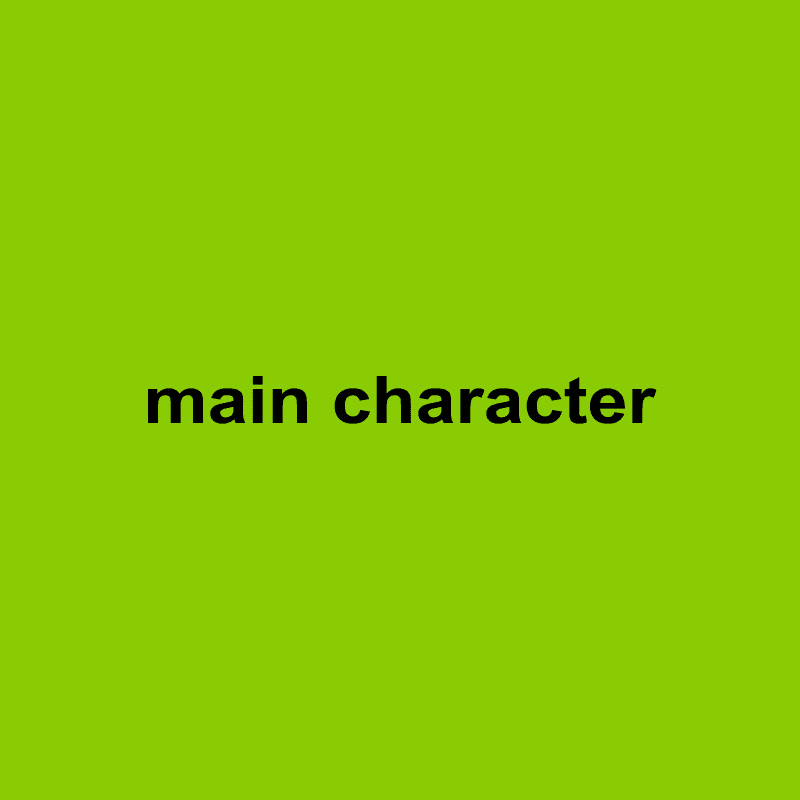 neon green brat generator example main character